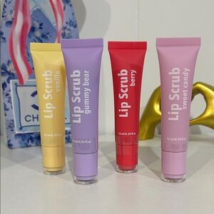 Gummy Bear, Vanilla, Berry & Sweet Candy Lip Scrub Collection - Choose 1
